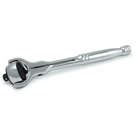 Titan 1/4 in. Drive Round Flex Head Ratchet 11066
